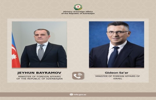 Azerbaijan and Israeli foreign ministers hold phone call-UPDATED 