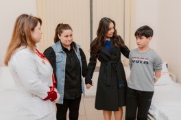 Leyla Aliyeva visits Narimanov Children's Clinical Hospital of Republican Pediatric Center