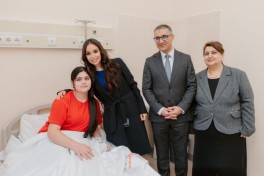 Leyla Aliyeva visits Narimanov Children's Clinical Hospital of Republican Pediatric Center
