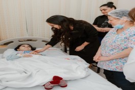 Leyla Aliyeva visits Narimanov Children's Clinical Hospital of Republican Pediatric Center