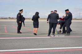 Iran drone strikes damage runway at Nakhchivan Airport - PHOTO 