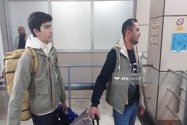 Tajik citizens evacuated from Iran through Azerbaijan border-PHOTO 