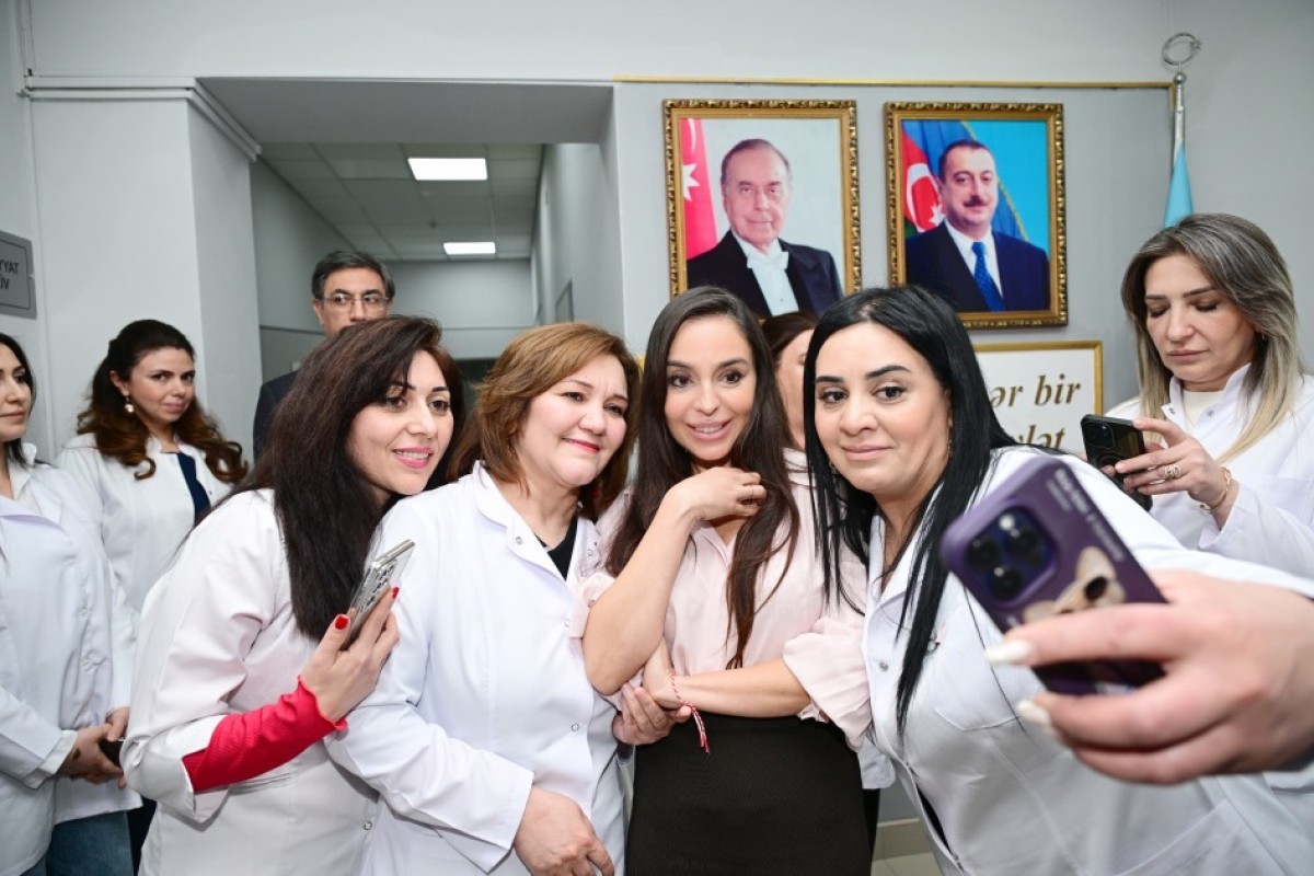 Leyla Aliyeva visits Baku City Narcology Center