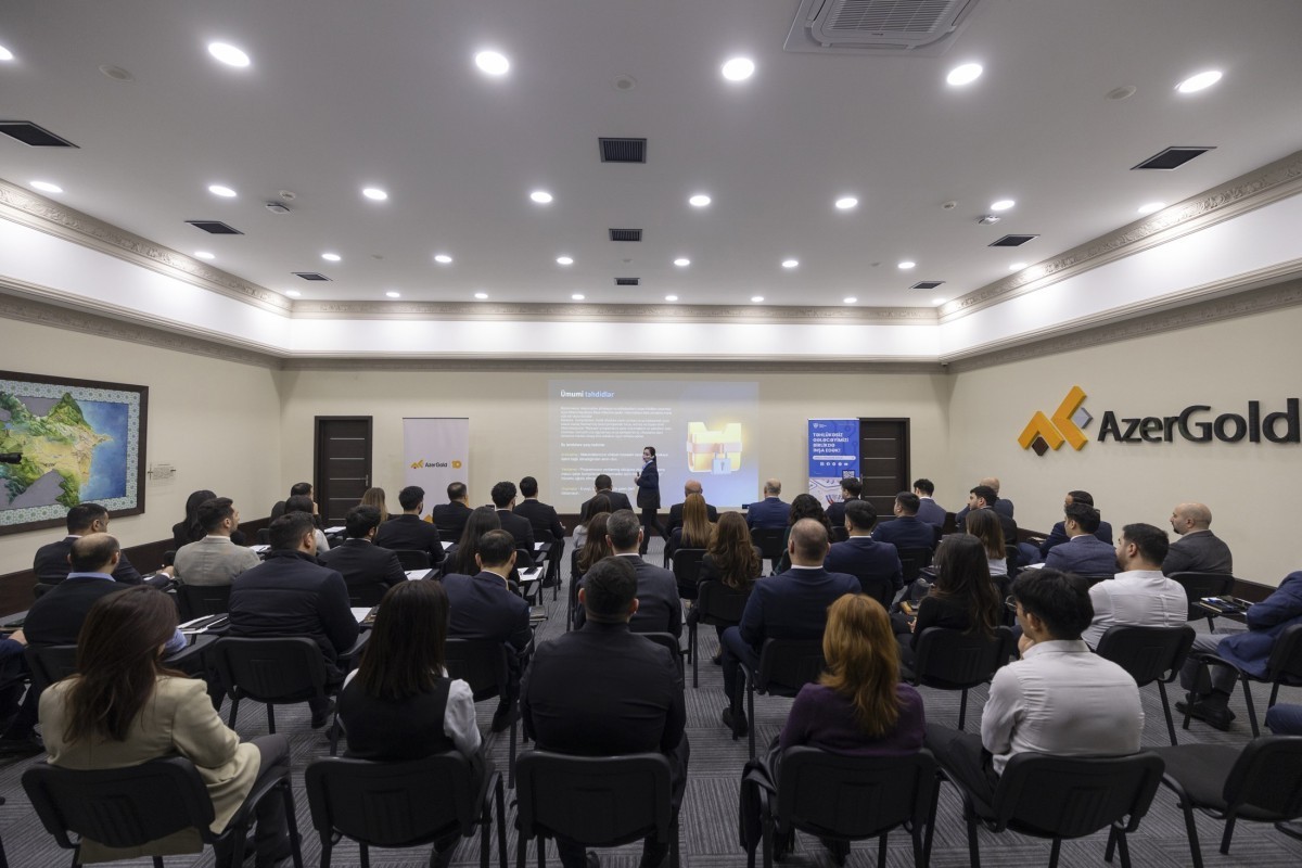 Next cybersecurity training held at AzerGold CJSC - PHOTO 