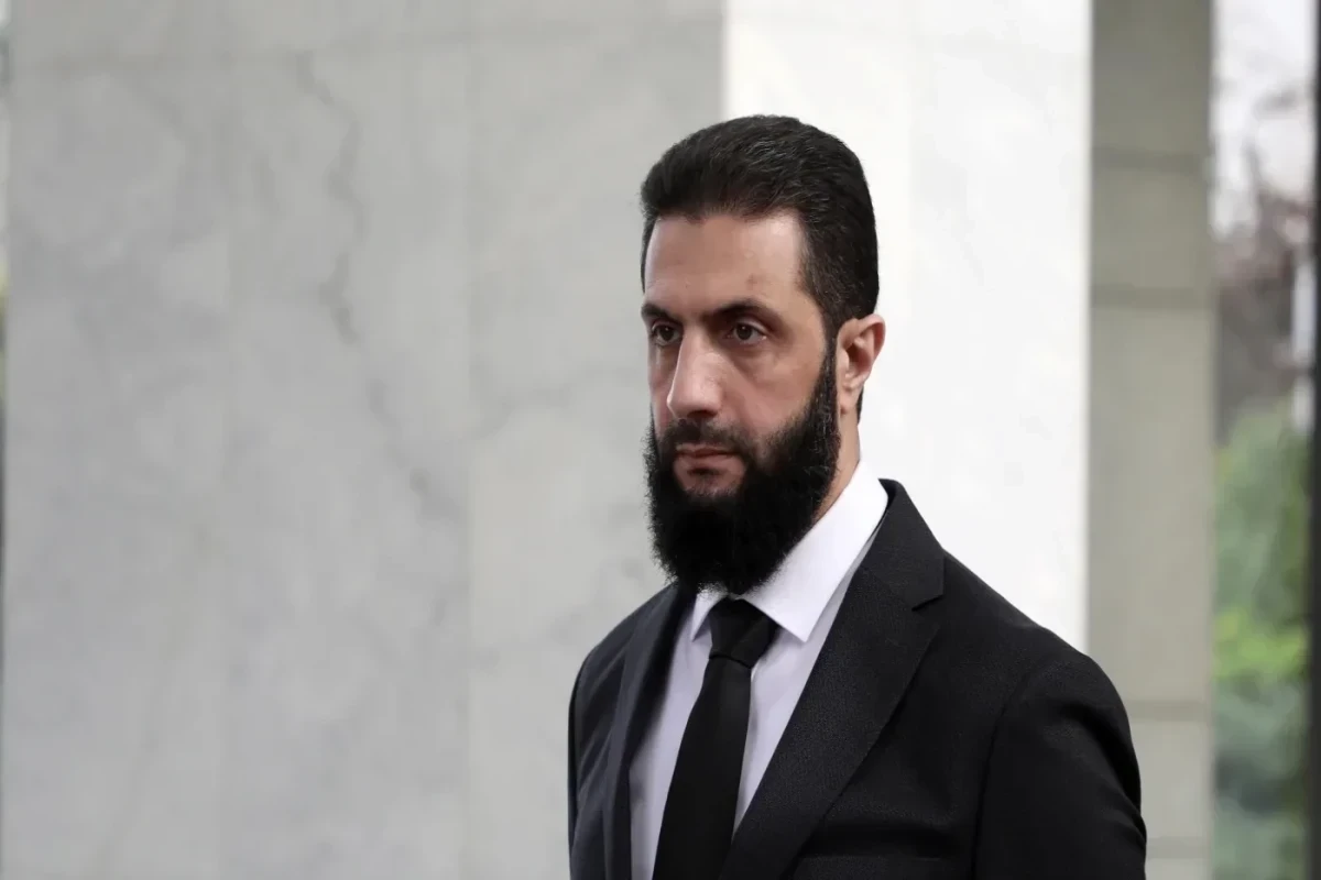 Syrian President Ahmed al-Sharaa