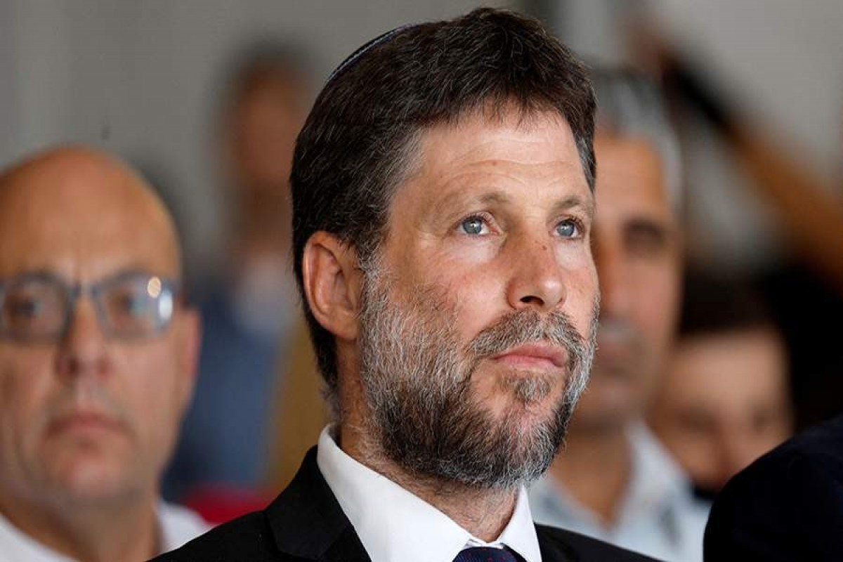 Israel’s Finance Minister Bezalel Smotrich