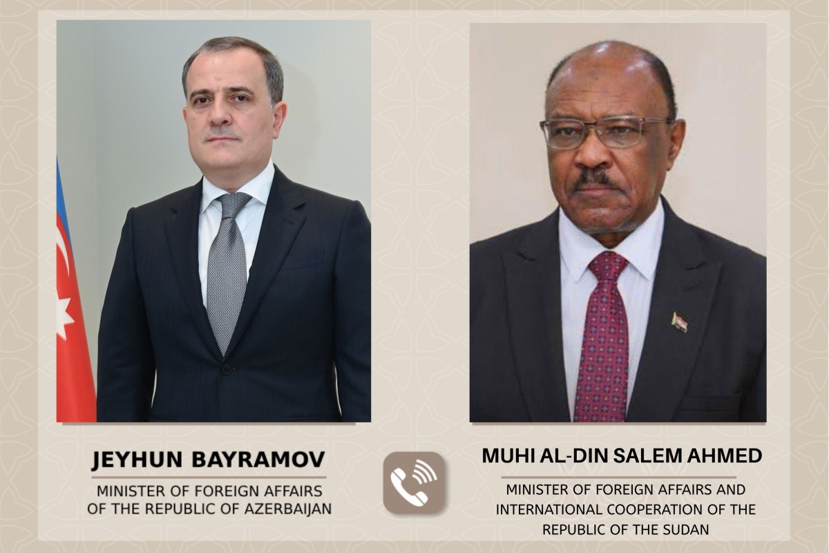 Sudanese FM made phone call to Azerbaijani counterpart