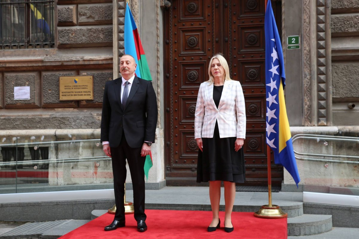 Chairman of the Presidency of Bosnia and Herzegovina Zeljka Cvijanovic sends letter to Ilham Aliyev
