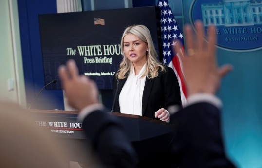 White House Press Secretary Karoline Leavitt