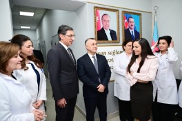 Leyla Aliyeva visits Baku City Narcology Center