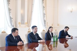 President Ilham Aliyev received Deputy Prime Minister of Moldova