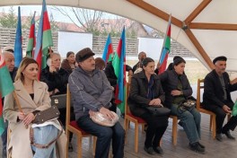 67 individuals resettled in Seyidbayli and Tazabina villages of Khojaly district receive house keys