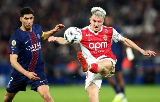 Monaco beat PSG in the French championship match, Golovin scored against Safonov