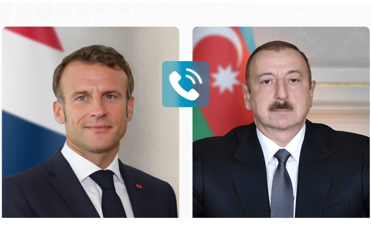 President of France makes phone call to President Ilham Aliyev