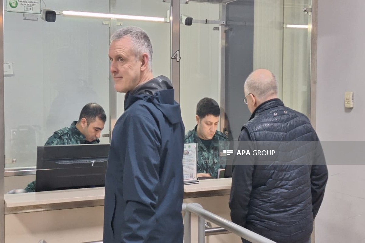Ambassadors and embassy representatives of 5 countries in Iran evacuated from Iran via Azerbaijani border-PHOTOLENT 