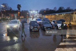 Ambassadors and embassy representatives of 5 countries in Iran evacuated from Iran via Azerbaijani border-PHOTOLENT 