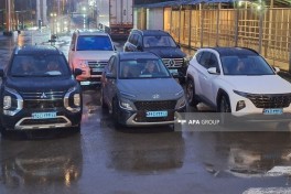 Ambassadors and embassy representatives of 5 countries in Iran evacuated from Iran via Azerbaijani border-PHOTOLENT 