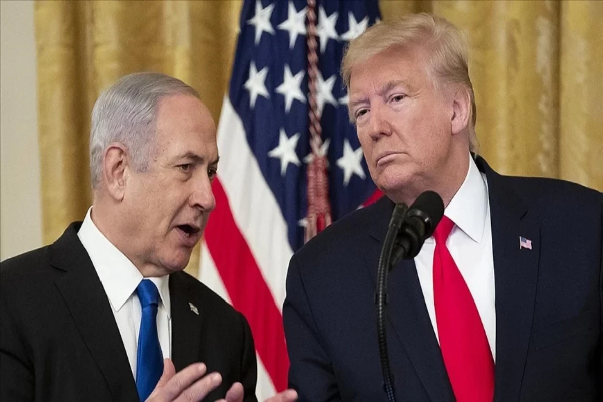 Israeli Prime Minister Benjamin Netanyahu, US President Donald Trump