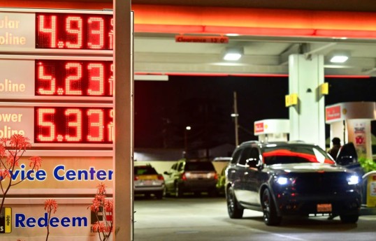US oil prices surge past $100 barrel for first time since 2022