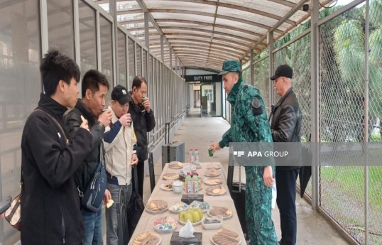 31 people evacuated from Iran via Azerbaijan border today, three are diplomats