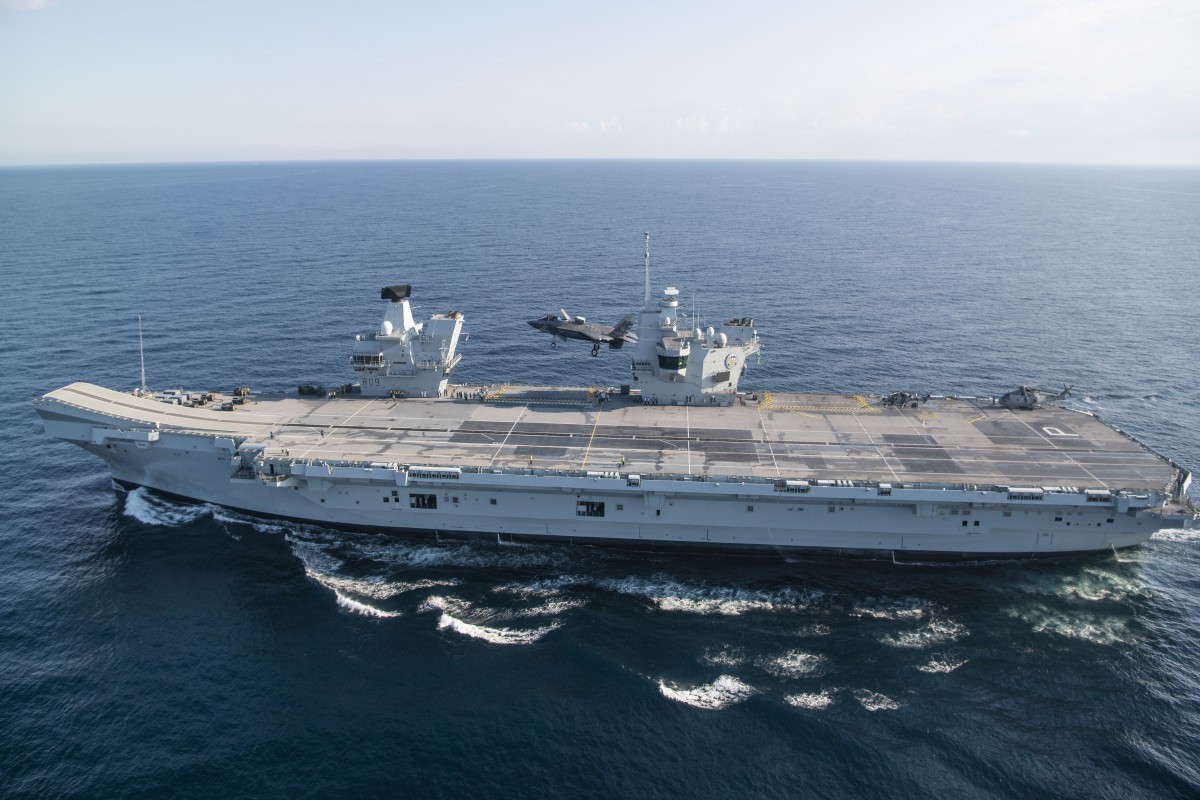 Britain will not send aircraft carrier to the Middle East