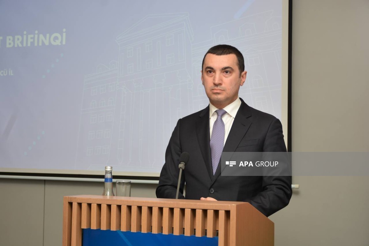 Aykhan Hajizada, Head of the Press Service Department of the Ministry of Foreign Affairs of Azerbaijan