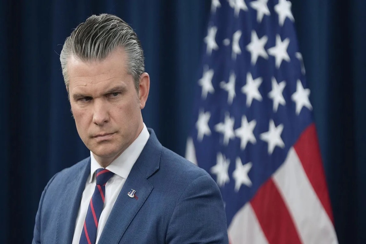 US Secretary of Defense Pete Hegseth