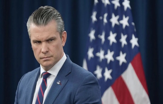 US Secretary of Defense Pete Hegseth