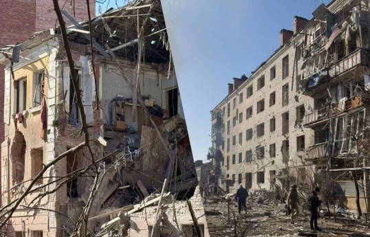 Russian airstrike hits center of Slovyansk, kills 4 and injures 16