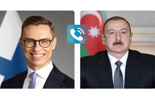 Finnish President expresses support to Azerbaijan after Iran attack in call with President Ilham Aliyev