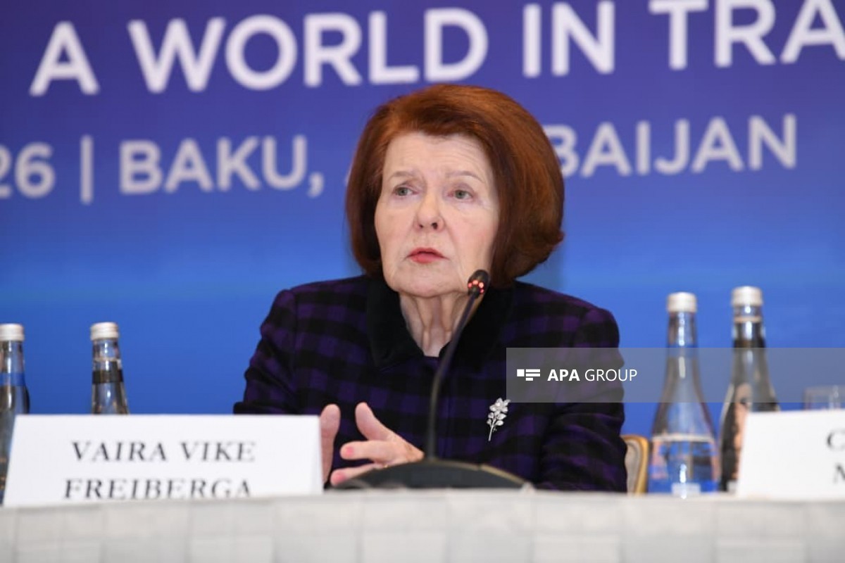 Former President of Latvia Vaira Vīķe-Freiberga