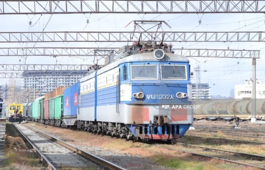 Grain-loaded wagons from Russia to Armenia dispatched from Baku -PHOTO 