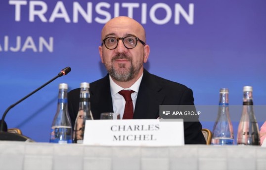 former Charles Michel, President of the European Council