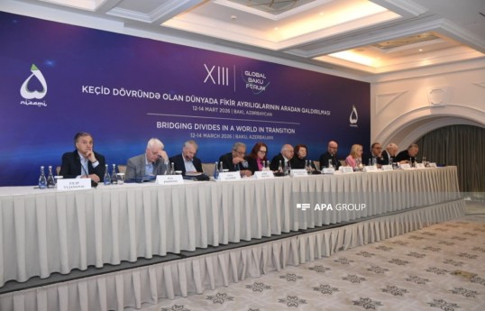 Briefing held on 13th Global Baku Forum -PHOTO 