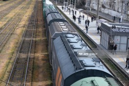 Grain-loaded wagons from Russia to Armenia dispatched from Baku -PHOTO 