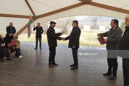 Keys handed over to residents resettled in Khojaly’s Khanabad village - PHOTO 