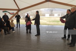 Keys handed over to residents resettled in Khojaly’s Khanabad village - PHOTO 