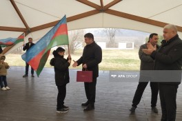 Keys handed over to residents resettled in Khojaly’s Khanabad village - PHOTO 
