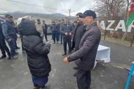 New resettlement convoy arrives in Khojavand’s Girmizi Bazar, keys handed over - PHOTO 