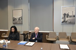 Azerbaijani FM Bayramov meets UN Alliance of Civilizations high representative in Baku