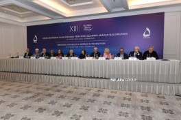 Briefing held on 13th Global Baku Forum -PHOTO 