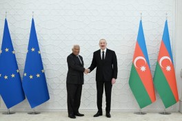 President Ilham Aliyev held one-on-one meeting with President of European Council- UPDATED 