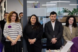 Participants of the “White Suits Girls Best” initiative visited Azercell