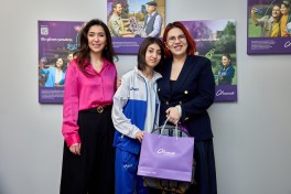 Participants of the “White Suits Girls Best” initiative visited Azercell