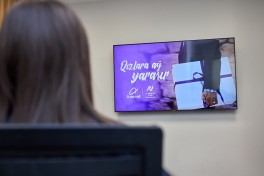 Participants of the “White Suits Girls Best” initiative visited Azercell