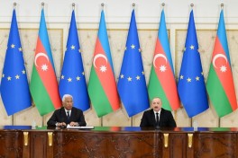 President Ilham Aliyev and President of European Council delivered press statements - UPDATED-1 