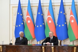 President Ilham Aliyev and President of European Council delivered press statements - UPDATED-1 