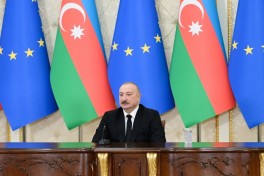 President Ilham Aliyev and President of European Council delivered press statements - UPDATED-1 