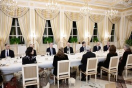 President Ilham Aliyev held expanded meeting with President of European Council during official luncheon