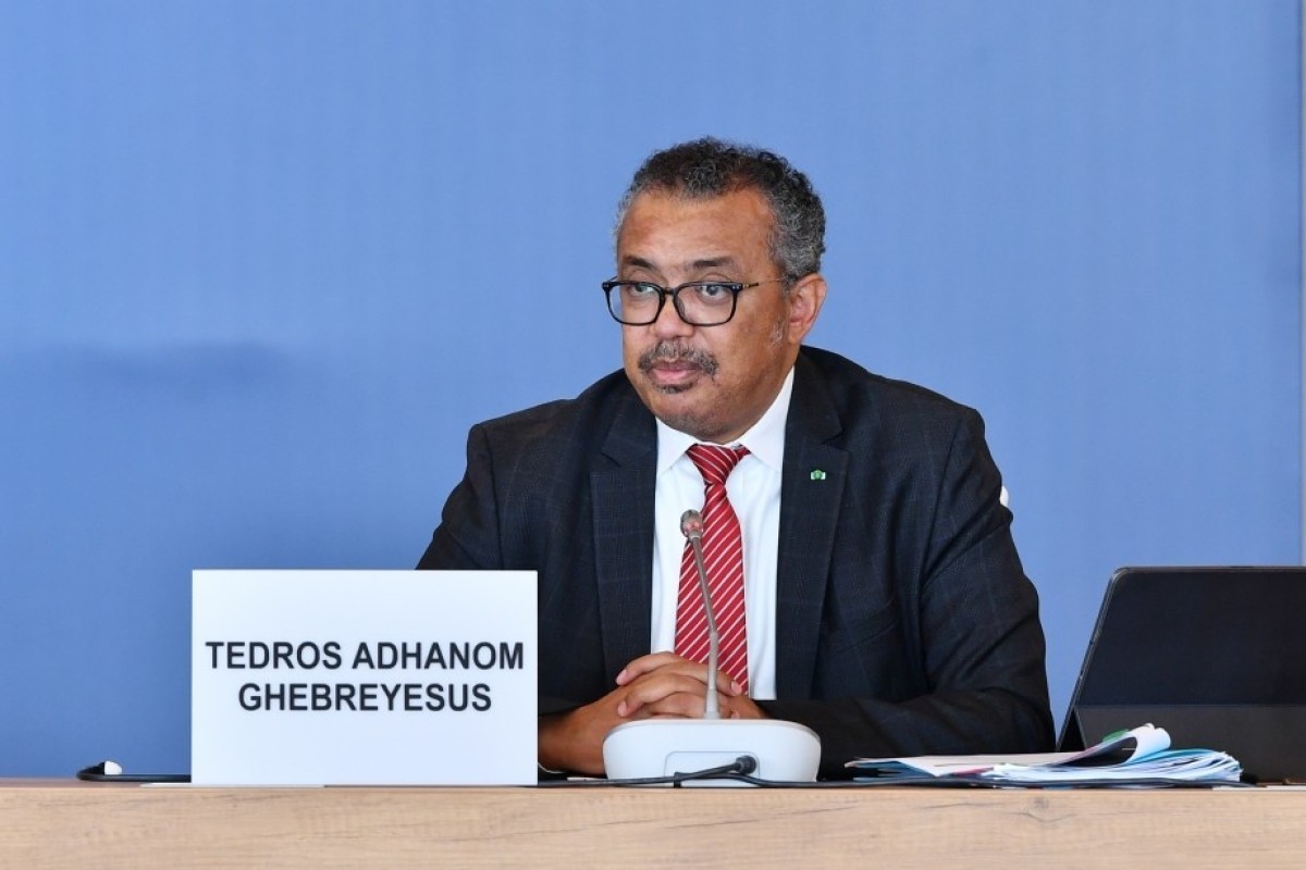 Director-General of the World Health Organization Tedros Adhanom Ghebreyesus